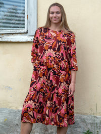 DANIELLA viskoosimekko, painokuosi Flora