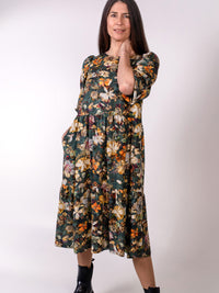 DANIELLA viskoosimekko, Vihreä kukka