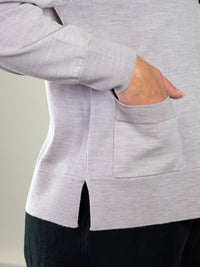 HERMIONE merinovillatakki, blush