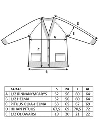 HERMIONE merinovillatakki, tummanharmaa