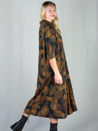 ISADORA viskoosimekko, painokuosi Pistepirkko, oranssi