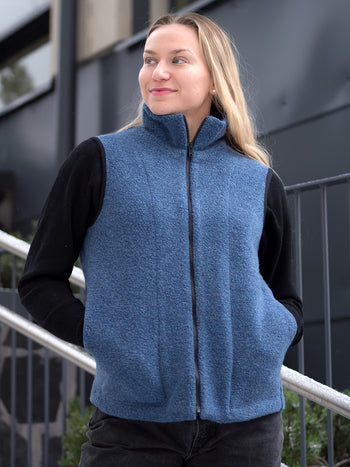 JADE villafleeceliivi, sininen