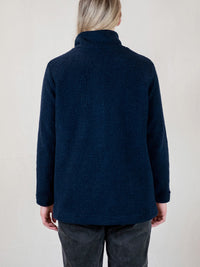 JEMINA villafleecetakki, tummansininen