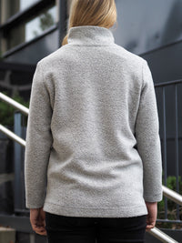 JEMINA villafleecetakki, harmaa