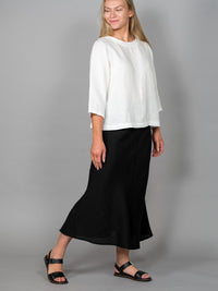 KERTTU pellavahame, musta