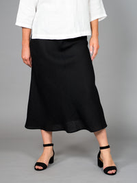 KERTTU pellavahame, musta